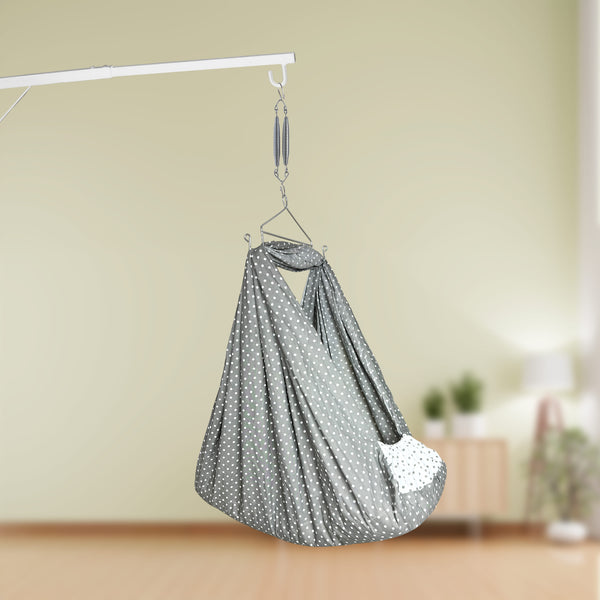 Baby Cradle Dark Grey dot FS