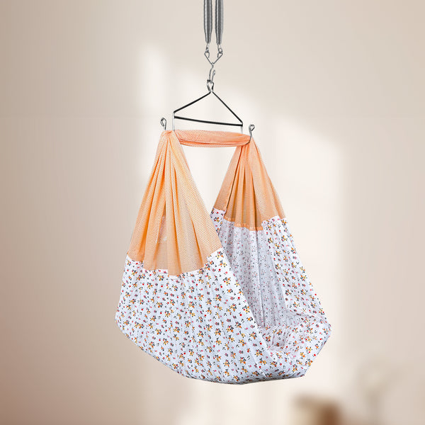 Baby Cradle Emily Peach Premium