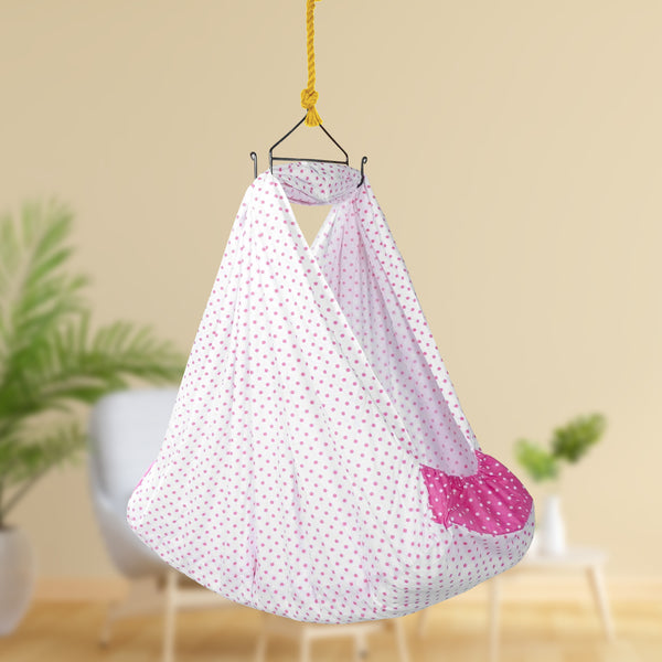 Baby Cradle Lt Pink Basic