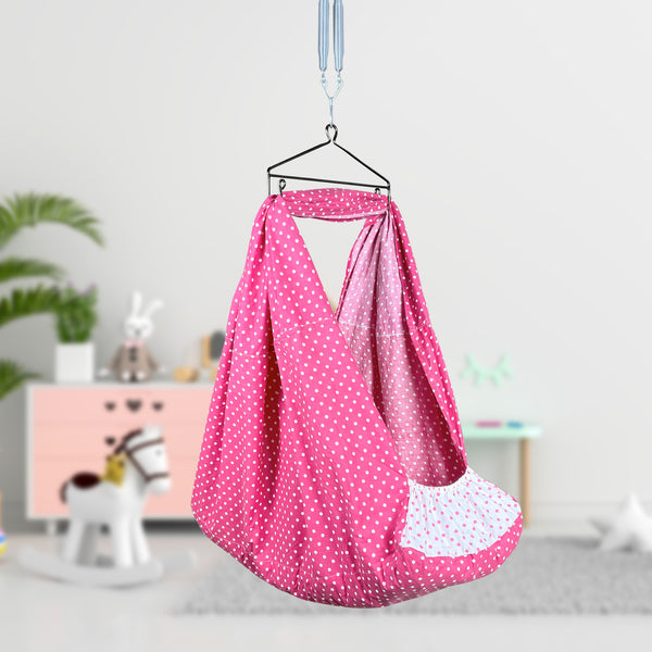 Baby Cradle Dark Pink Premium