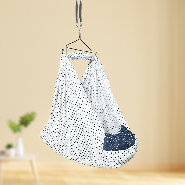 Baby Cradle Lt Navy Premium